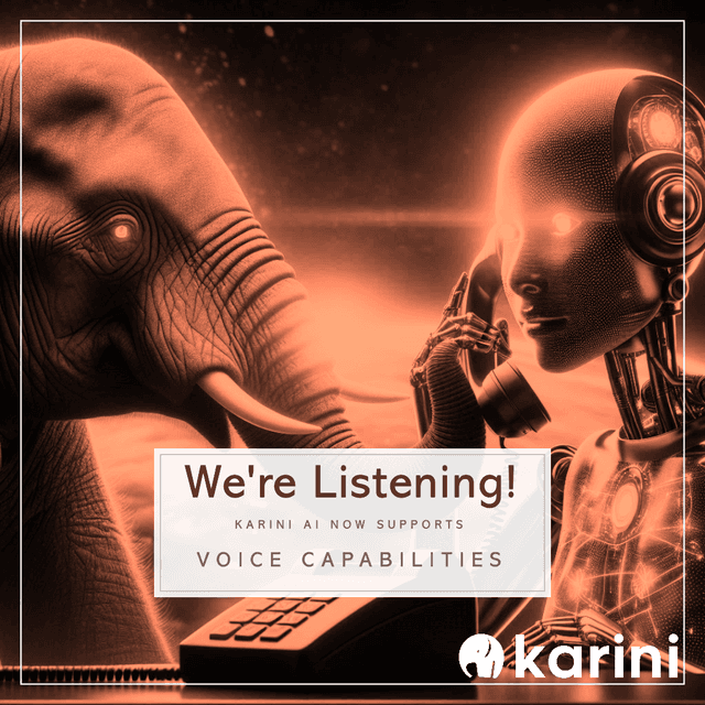 Karini AI Voice Capabilities