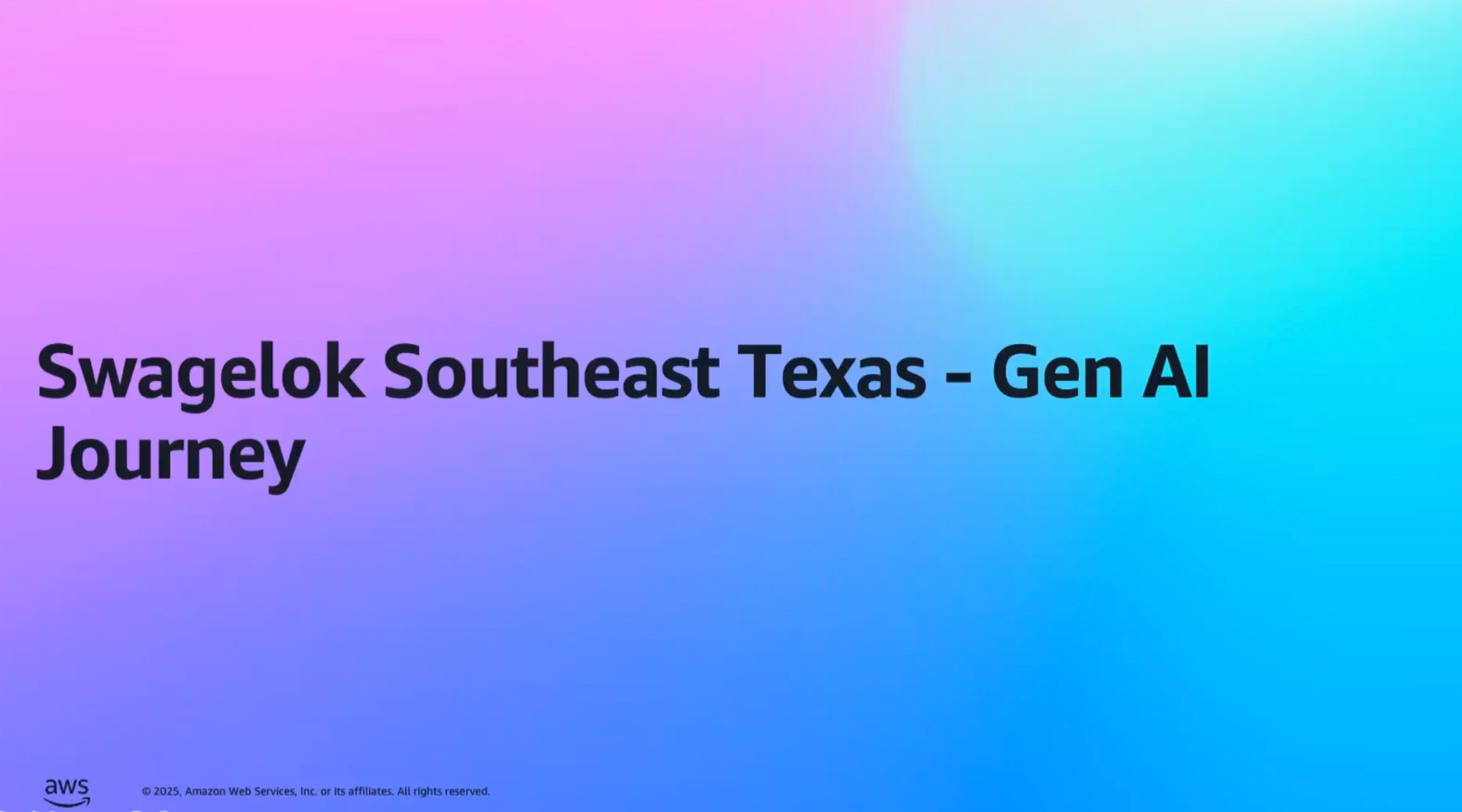 Agentic AI Case Study: Swagelok Southeast Texas