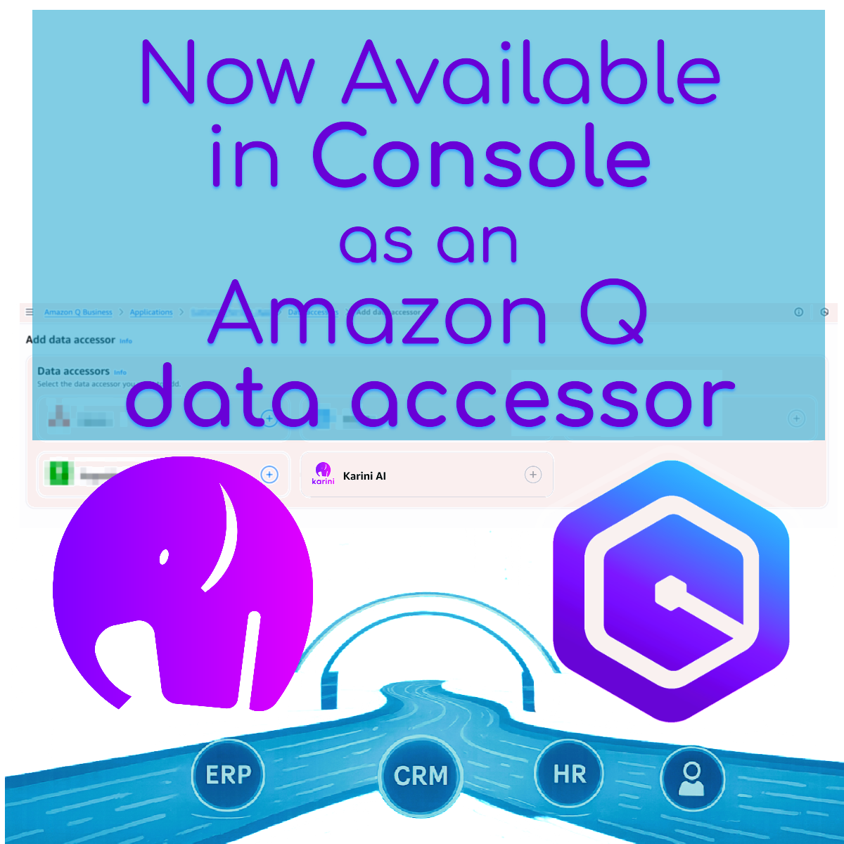 Karini AI Amazon Q Index integration enables secure, data-in-place AI orchestration within AWS infrastructure.