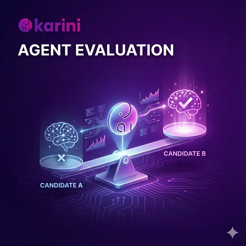 Karini AI Agent Evaluation Feature