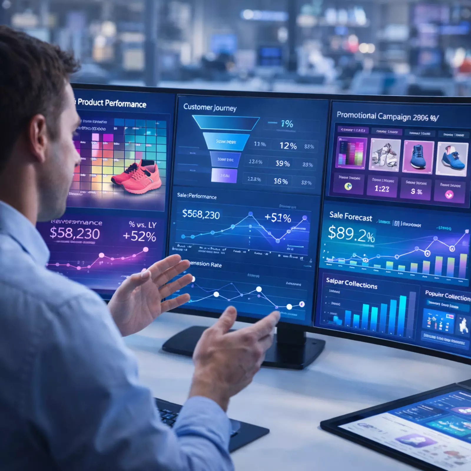 Merchandising & Marketing visualization